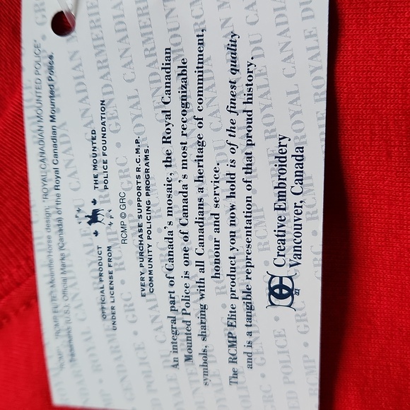 RCMP Elite red t-shirt, size XL - Picture 6 of 8